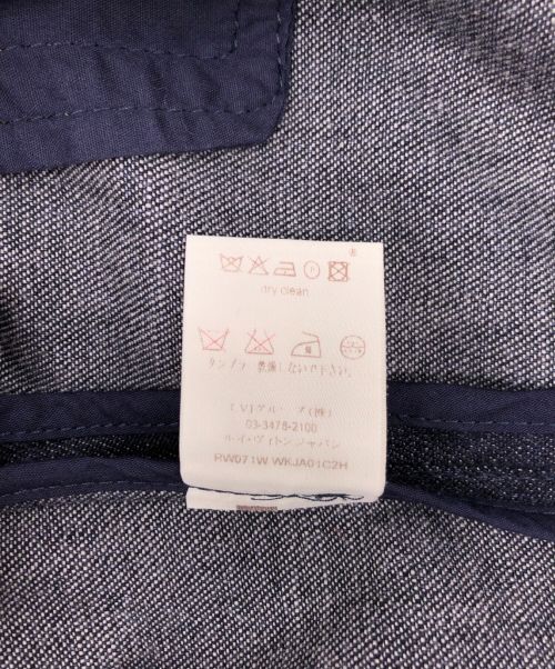 LOUIS VUITTON（ルイ ヴィトン）LOUIS VUITTON (ルイ ヴィトン) ステッチデニムジャケット ネイビー サイズ:36の古着・服飾アイテム