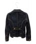 LOUIS VUITTON (ルイ ヴィトン) ステッチデニムジャケット ネイビー サイズ:36：44800円