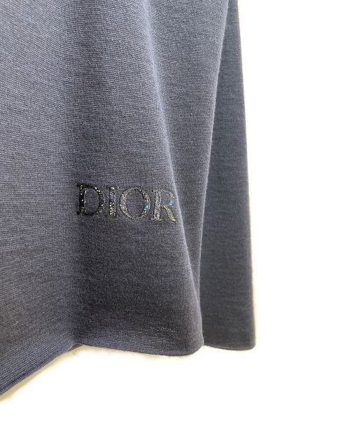 Dior（ディオール）DIOR (ディオール) 21AW モックネックニット ネイビー サイズ:Lの古着・服飾アイテム