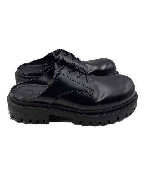 BALENCIAGA（バレンシアガ）BALENCIAGA (バレンシアガ) Derby Sandal ブラック サイズ:42の古着・服飾アイテム