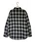 BALENCIAGA (バレンシアガ) チェックシャツ グレー サイズ:38：35800円