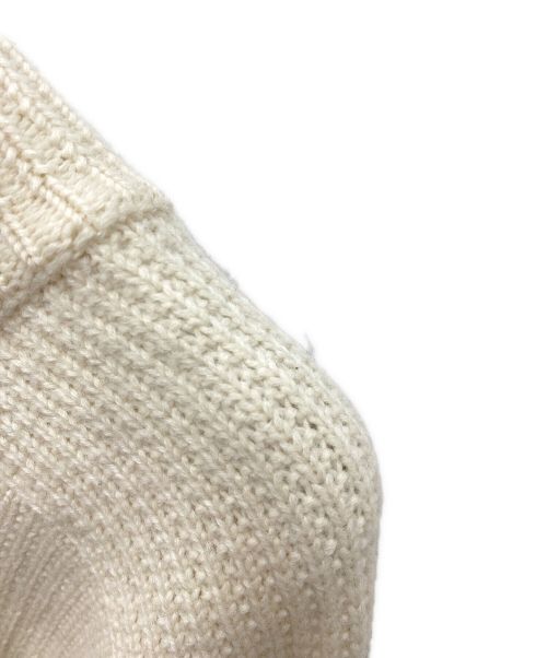 Maison Margiela（メゾンマルジェラ）Maison Margiela (メゾンマルジェラ) オーバーサイズニット アイボリー サイズ:Lの古着・服飾アイテム