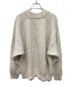 Maison Margiela (メゾンマルジェラ) オーバーサイズニット アイボリー サイズ:L：39800円