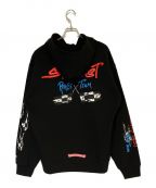 CHROME HEARTSクロムハーツ）の古着「Matty Boy Stay Fast Hoodie」｜ブラック