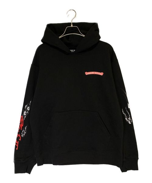 CHROME HEARTS（クロムハーツ）CHROME HEARTS (クロムハーツ) Matty Boy Stay Fast Hoodie ブラック サイズ:Lの古着・服飾アイテム