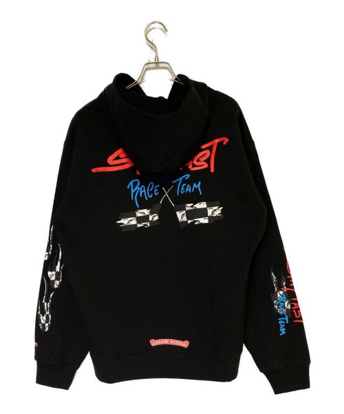 CHROME HEARTS（クロムハーツ）CHROME HEARTS (クロムハーツ) Matty Boy Stay Fast Hoodie ブラック サイズ:Lの古着・服飾アイテム