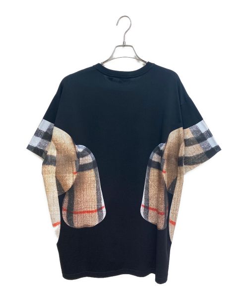 BURBERRY（バーバリー）BURBERRY (バーバリー) 22SS ベアプリントＴシャツ ブラック サイズ:Lの古着・服飾アイテム
