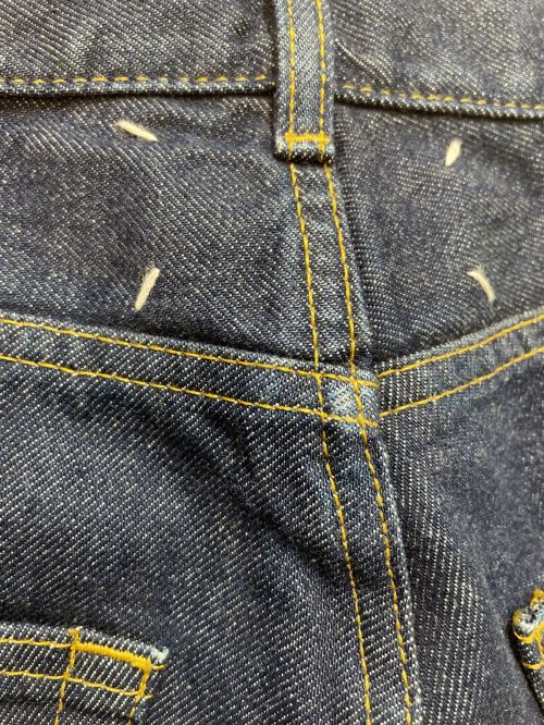 Maison Margiela（メゾンマルジェラ）Maison Margiela (メゾンマルジェラ) 22SS 5-POCKET STRAIGHT JEANS(ファイブポケットストレートジーンズ) インディゴ サイズ:28の古着・服飾アイテム