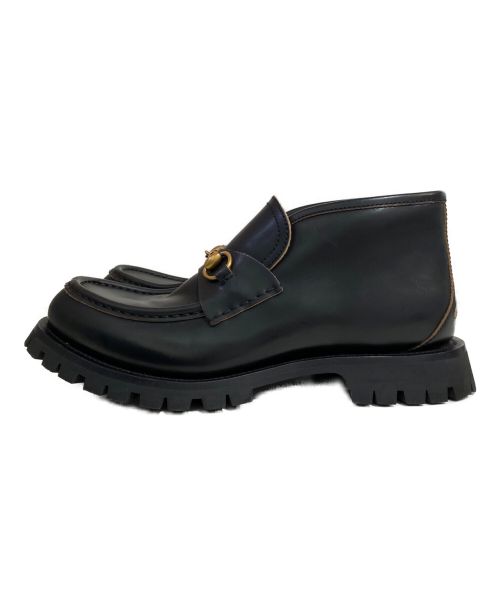 GUCCI（グッチ）GUCCI (グッチ) ビットブーツ ブラック サイズ:42の古着・服飾アイテム