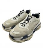 BALENCIAGAバレンシアガ）の古着「Triple S」｜ライトグレー