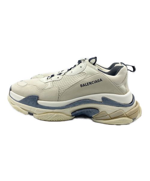 BALENCIAGA（バレンシアガ）BALENCIAGA (バレンシアガ) Triple S  ライトグレー サイズ:12の古着・服飾アイテム