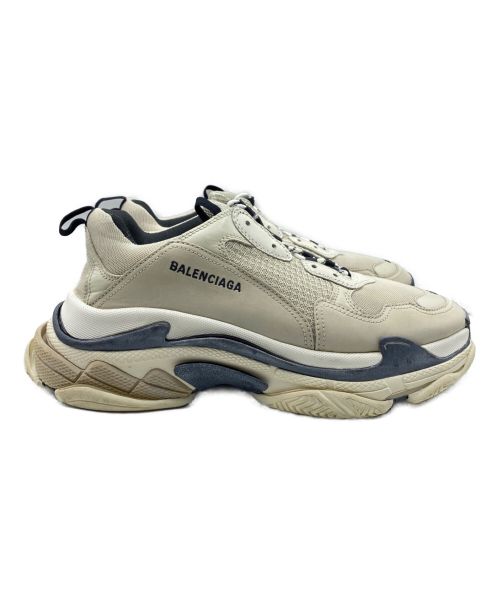 BALENCIAGA（バレンシアガ）BALENCIAGA (バレンシアガ) Triple S  ライトグレー サイズ:12の古着・服飾アイテム
