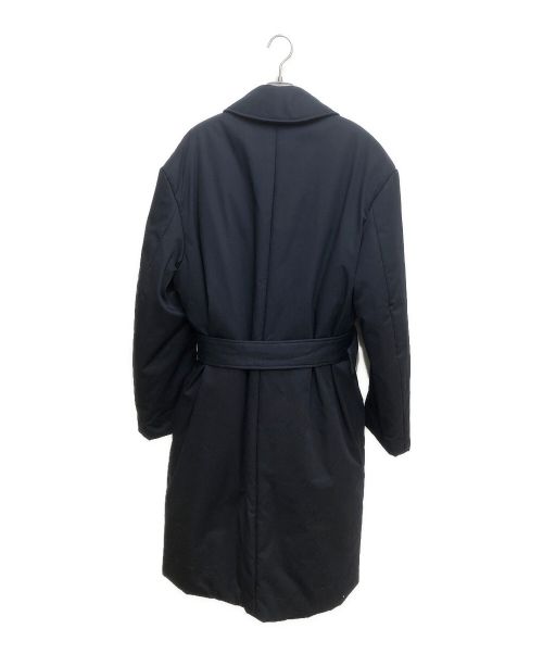 BALENCIAGA（バレンシアガ）BALENCIAGA (バレンシアガ) ロングダウンコート ネイビー サイズ:44の古着・服飾アイテム