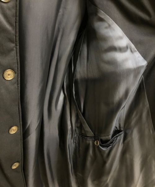 BALENCIAGA（バレンシアガ）BALENCIAGA (バレンシアガ) ロングダウンコート ネイビー サイズ:44の古着・服飾アイテム