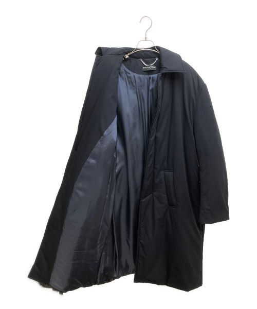 BALENCIAGA（バレンシアガ）BALENCIAGA (バレンシアガ) ロングダウンコート ネイビー サイズ:44の古着・服飾アイテム