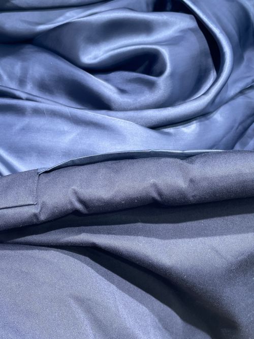 BALENCIAGA（バレンシアガ）BALENCIAGA (バレンシアガ) ロングダウンコート ネイビー サイズ:44の古着・服飾アイテム