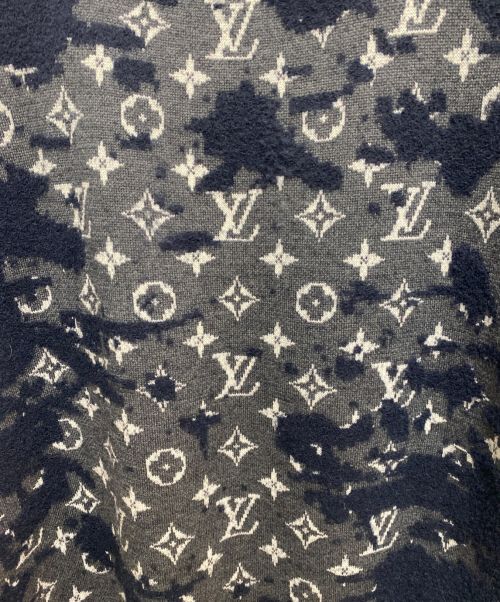 LOUIS VUITTON（ルイ ヴィトン）LOUIS VUITTON (ルイ ヴィトン) モノグラムニット ネイビー サイズ:Lの古着・服飾アイテム