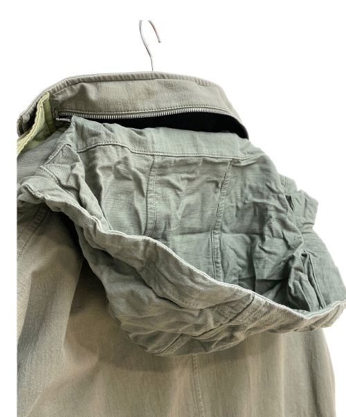 LOEWE（ロエベ）LOEWE (ロエベ) ×Paula’s Ibiza(パウラズイビザ) ミリタリージャケット グリーン サイズ:44の古着・服飾アイテム