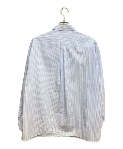 Dior（ディオール）Dior (ディオール) 22AW オーバーサイズストライプシャツ スカイブルー サイズ:40の古着・服飾アイテム
