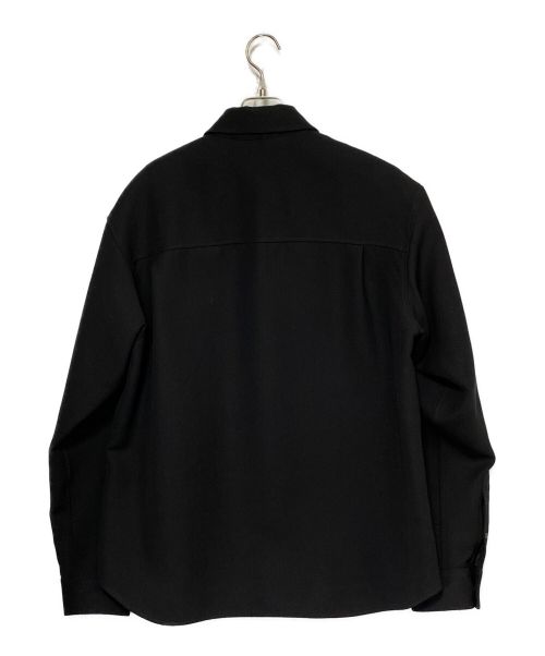 BALENCIAGA（バレンシアガ）BALENCIAGA (バレンシアガ) シャツジャケット ブラック サイズ:SIZE 44の古着・服飾アイテム