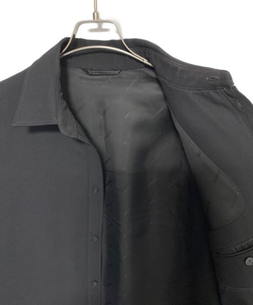 BALENCIAGA（バレンシアガ）BALENCIAGA (バレンシアガ) シャツジャケット ブラック サイズ:SIZE 44の古着・服飾アイテム