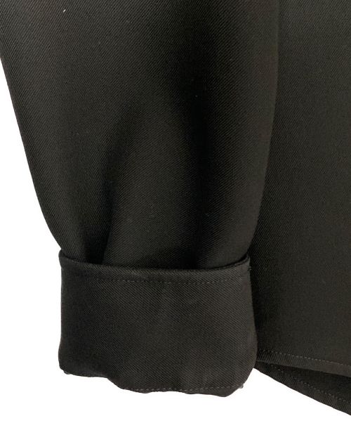 BALENCIAGA（バレンシアガ）BALENCIAGA (バレンシアガ) シャツジャケット ブラック サイズ:SIZE 44の古着・服飾アイテム