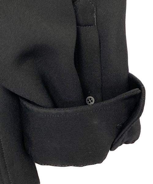 BALENCIAGA（バレンシアガ）BALENCIAGA (バレンシアガ) シャツジャケット ブラック サイズ:SIZE 44の古着・服飾アイテム