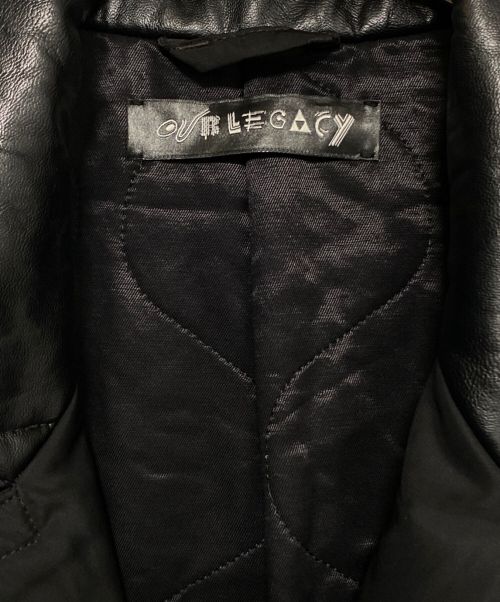 OUR LEGACY（アワーレガシー）OUR LEGACY (アワーレガシー) SCOOTA COAT ブラック サイズ:SIZE 46の古着・服飾アイテム
