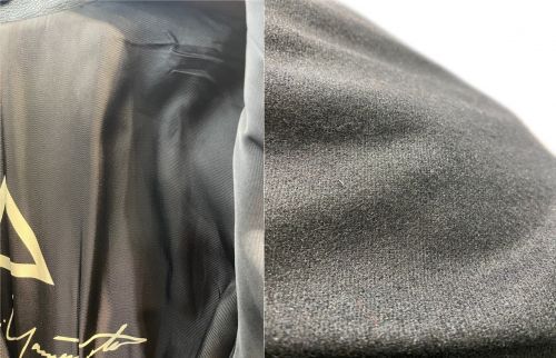 Yohji Yamamoto pour homme（ヨウジヤマモト プールオム）Yohji Yamamoto pour homme (ヨウジヤマモト プールオム) レザートレンチコート ブラック サイズ:Lの古着・服飾アイテム