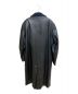 Yohji Yamamoto pour homme (ヨウジヤマモト プールオム) レザートレンチコート ブラック サイズ:L：148000円