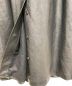 中古・古着 Yohji Yamamoto pour homme (ヨウジヤマモト プールオム) レザートレンチコート ブラック サイズ:L：148000円