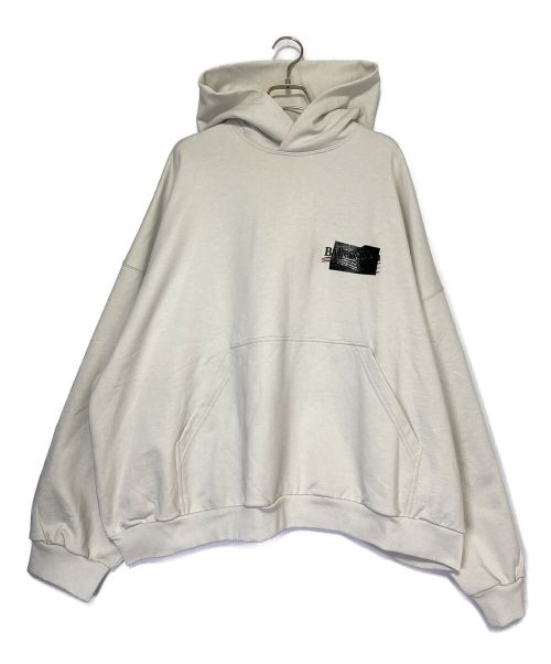 BALENCIAGA（バレンシアガ）BALENCIAGA (バレンシアガ) Large Fit Hoodie グレー サイズ:Lの古着・服飾アイテム