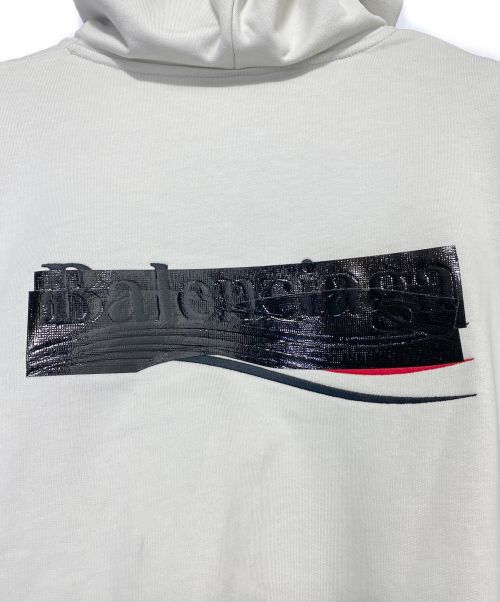 BALENCIAGA（バレンシアガ）BALENCIAGA (バレンシアガ) Large Fit Hoodie グレー サイズ:Lの古着・服飾アイテム
