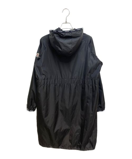 MONCLER（モンクレール）MONCLER (モンクレール) ナイロンジップアップコート ブラックの古着・服飾アイテム
