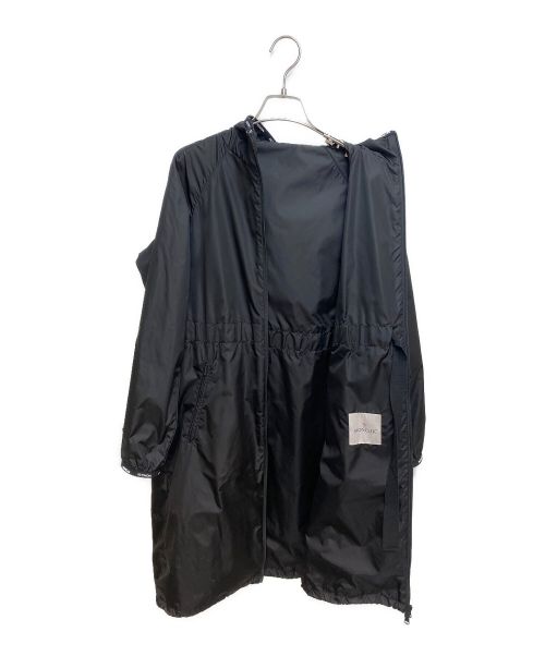 MONCLER（モンクレール）MONCLER (モンクレール) ナイロンジップアップコート ブラックの古着・服飾アイテム