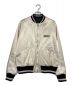 GUCCI（グッチ）の古着「NYLON JAQUARD BOMBER JACKET」｜シャンパンゴールド