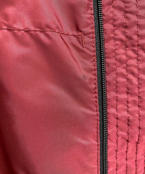PRADA（プラダ）PRADA (プラダ) ジップアップナイロンジャケット ボルドー サイズ:48の古着・服飾アイテム