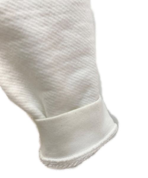 Maison Margiela（メゾンマルジェラ）Maison Margiela (メゾンマルジェラ) ステッチロゴスウェット アイボリー サイズ:44の古着・服飾アイテム