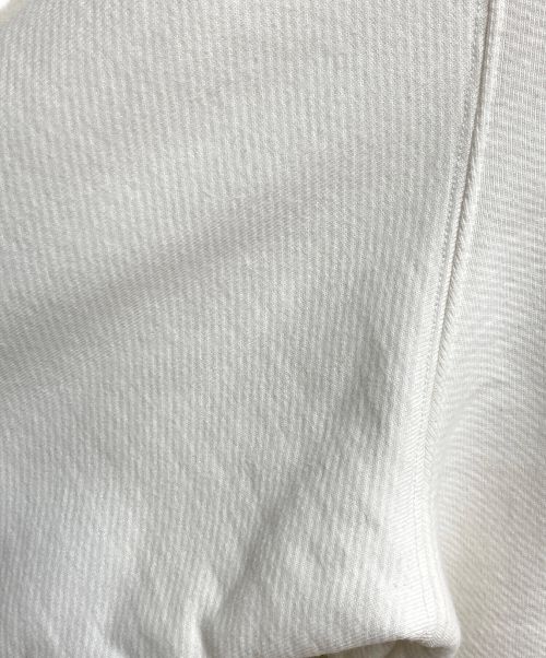 Maison Margiela（メゾンマルジェラ）Maison Margiela (メゾンマルジェラ) ステッチロゴスウェット アイボリー サイズ:44の古着・服飾アイテム