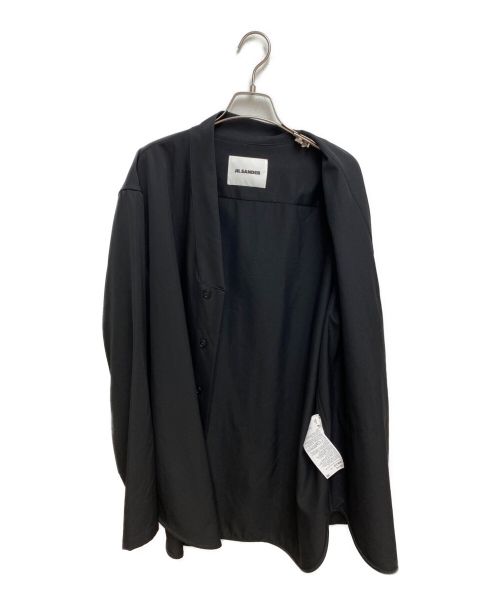 JIL SANDER（ジルサンダー）JIL SANDER (ジルサンダー) 20SS KIMONO COLLARジャケット ブラック サイズ:41の古着・服飾アイテム