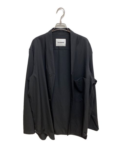JIL SANDER（ジルサンダー）JIL SANDER (ジルサンダー) 20SS KIMONO COLLARジャケット ブラック サイズ:41の古着・服飾アイテム