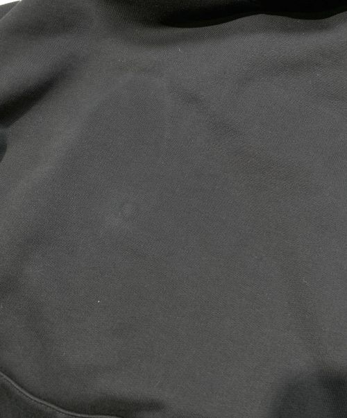 BALENCIAGA（バレンシアガ）BALENCIAGA (バレンシアガ) Drop Shoulder Cotton Hoodie ブラック サイズ:Lの古着・服飾アイテム