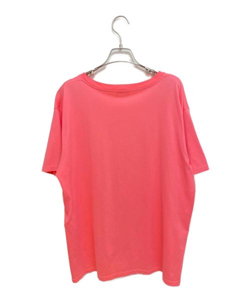 CELINE（セリーヌ）CELINE (セリーヌ) ルーズTシャツ コットンジャージー ピンク サイズ:Sの古着・服飾アイテム