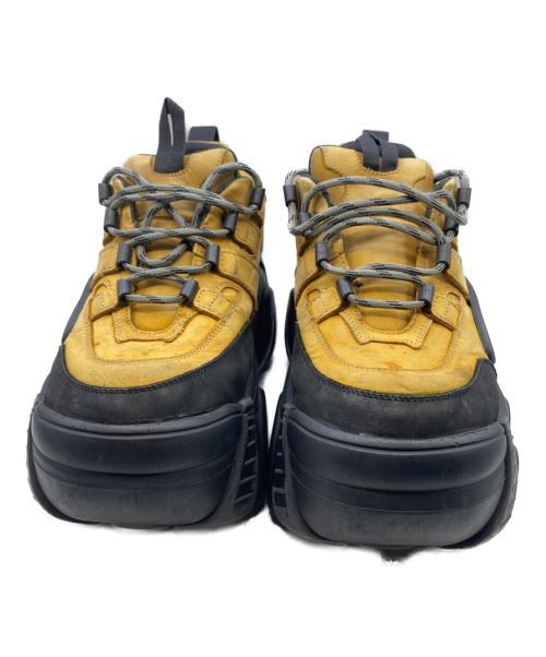 VETEMENTS（ヴェトモン）VETEMENTS (ヴェトモン) SWEAR (スウェア) Nubuck Platform Sneakers ブラウン サイズ:25.8cm (US 8.5)の古着・服飾アイテム