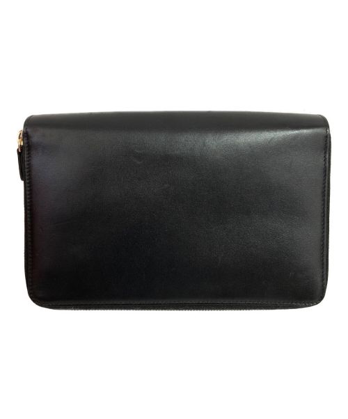 JIL SANDER（ジルサンダー）JIL SANDER (ジルサンダー) ウォレットクラッチバッグ ブラックの古着・服飾アイテム