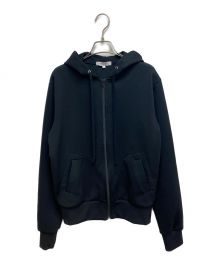 COMME des GARCONS（コムデギャルソン）の古着「ジップアップパーカー」｜ブラック