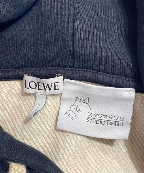 LOEWE（ロエベ）LOEWE (ロエベ) ダストバニーパーカー ホワイト サイズ:Xの古着・服飾アイテム