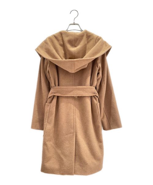 MaxMara（マックスマーラ）MaxMara (マックスマーラ) フード付きコート ブラウン サイズ:34の古着・服飾アイテム
