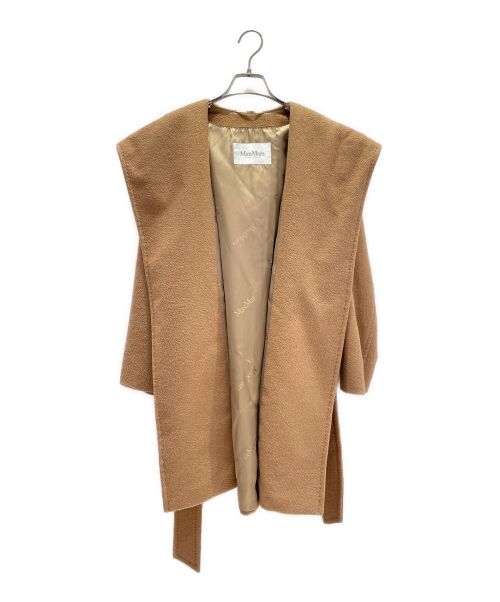 MaxMara（マックスマーラ）MaxMara (マックスマーラ) フード付きコート ブラウン サイズ:34の古着・服飾アイテム