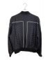 Saint Laurent Paris (サンローランパリ) ドットプリントシルクボンバージャケット ブラック サイズ:52：82000円